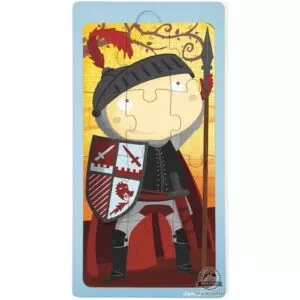 RYCERZ ARTUR puzzle na podstawce