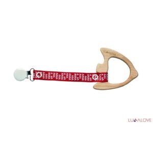 RYBKA drewniany gryzak z zawieszką MaMari