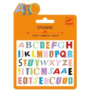 LITERKI naklejki wypukłe