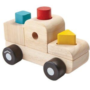 SAMOCHÓD drewniany sorter