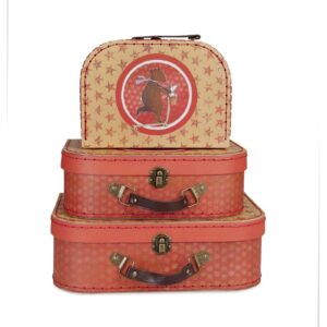 MIŚ W PODRÓŻY walizki na zabawki