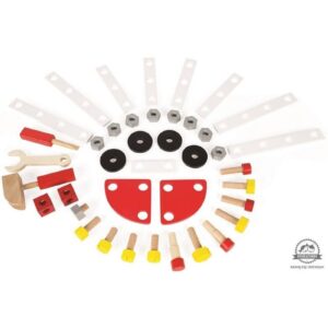 STOLIK WARSZTATOWY duży zestaw Bricolo