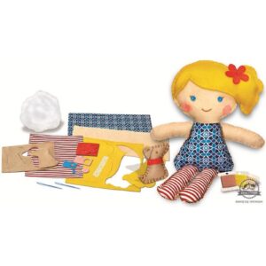 LALKA ZE SZCZENIACZKIEM zestaw kreatywny