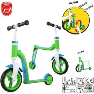 HIGHWAYBABY hulajnoga rowerek 2w1 green