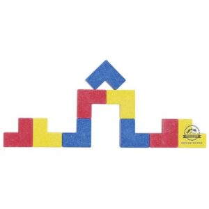 KOSTKA LOGICZNA klocki kamienne