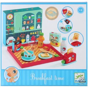 ŚNIADANKO drewniany zestaw z tacą