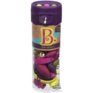 FIOLETOWY ZESTAW do tworzenia biżuterii 50 el. B.EAUTY POPS