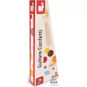 DUŻA GITARA drewniany instrument Confetti