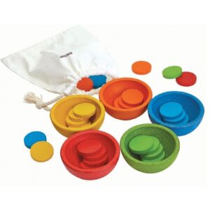 KOLOROWE KUBECZKI do sortowania