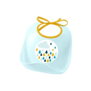 RAINBOW śliniak z kieszonką