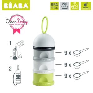 NEON pojemniki na mleko w proszku