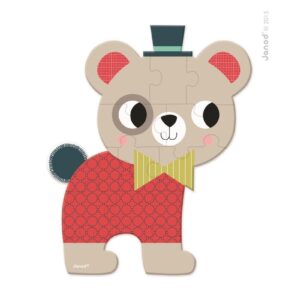 NIEDŹWIEDŹ mini puzzle Baby Forest 12 el.