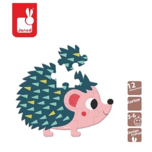 JEŻ mini puzzle Baby Forest 12 el.