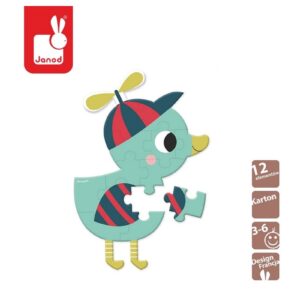 KACZUSZKA mini puzzle Baby Forest 12 el.