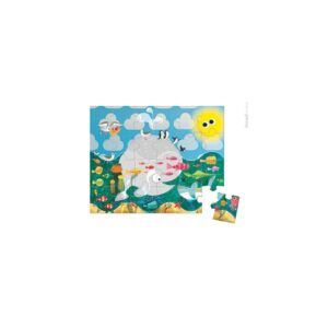 OCEAN tekturowe puzzle w walizce