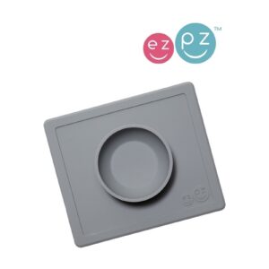 SZARA miseczka z podkładką 2w1 Happy Bowl