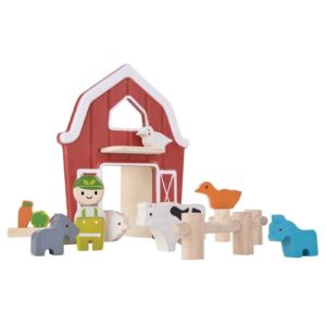 FARMA zestaw drewnianych figurek