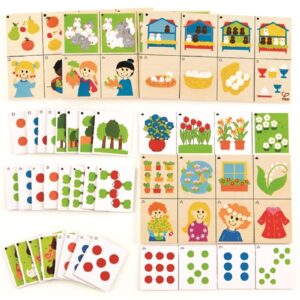 NAUKA LICZENIA kolorowa układanka