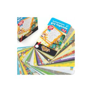 FANTASTYCZNE GRY LOGICZNE łamigłówki XPLORE TEAM niebieskie