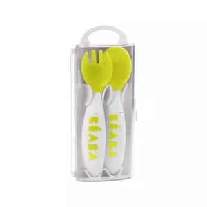 SZTUĆCE PLASTIKOWE w etui neon