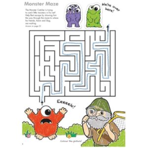 KSIĄŻECZKA z zadaniami + naklejki