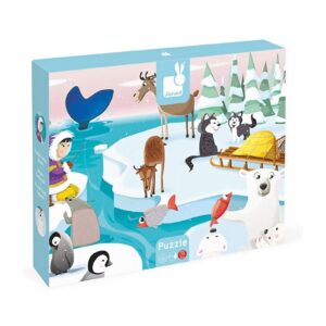 LODOWA KRAINA puzzle dotykowe