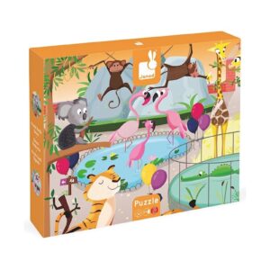 WYCIECZKA DO ZOO puzzle dotykowe