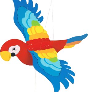 Zawieszka nad łóżeczko - papuga