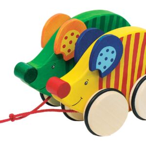 Drewniane myszki do ciągnięcia