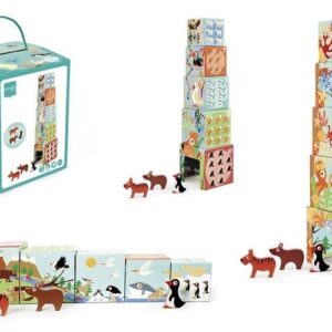 Scratch, Piramida edukacyjna DZIKIE ZWIERZĘTA (5 elementów)