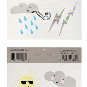 Zmywalne tatuaże dla dzieci Meri Meri - pogoda