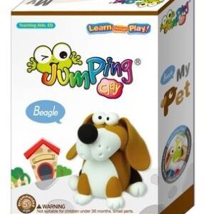 Jumping Clay, Zestaw kreatywny piesek - Beagle