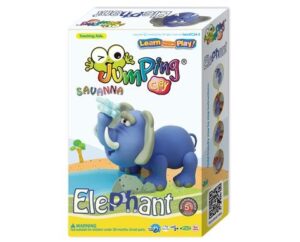 Jumping Clay, Zestaw kreatywny sawanna - Słoń