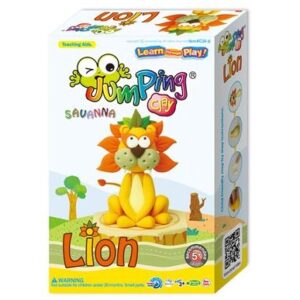 Jumping Clay, Zestaw kreatywny sawanna - Lew