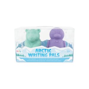 Ooly, Gumka do ścierania + temperówka Arktyczni przyjaciele