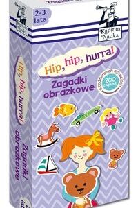 Kapitan Nauka, Zagadki obrazkowe, łamigłówki Hip,hip,hurra! 2-3 lat