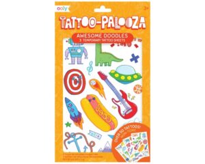 Ooly, Tatuaże zmywalne Bazgroły Z Zeszytów Tattoo Palooza