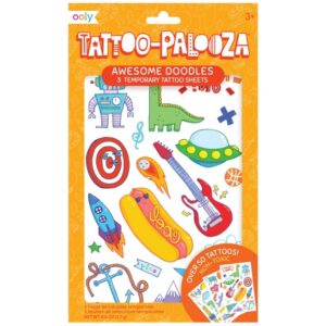 Ooly, Tatuaże zmywalne Bazgroły Z Zeszytów Tattoo Palooza
