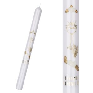 Świeca do I Komunii Św. Kielich Złota Pamiątka