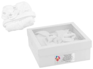 Giftbox kąpiel Chrzest Roczek DEDYKACJA