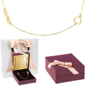 Srebrny Pozłacany Naszyjnik pr. 925 serduszko i blaszka Prezent Grawer