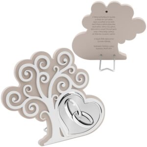 Obrazek Drzewko Obrączki Ślub Rocznica Grawer