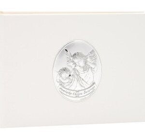 Album za zdjęcia Pamiątka Chrztu SREBRO 925 z Dedykacją