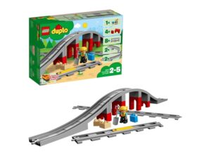 LEGO DUPLO 10872 Tory kolejowe i wiadukt