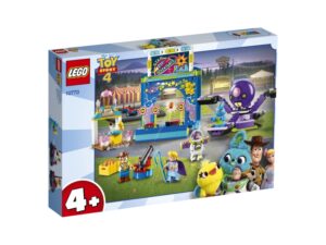 LEGO 4+ 10770 Toy Story 4 - Karnawałowe szaleństwo Chudego i Buzza