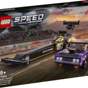 LEGO Speed Champions 76904 Mopar Dodge//SRT Top Fuel Dragster i 1970 Dodge Challenger T/A