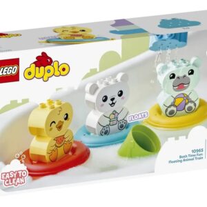 LEGO 10965 DUPLO Zabawa w kąpieli: pływający pociąg ze zwierzątkami
