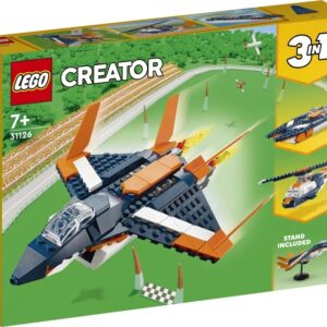 LEGO 31126 Creator Odrzutowiec naddźwiękowy
