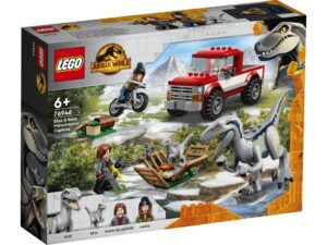 LEGO 76946 Jurassic World Schwytanie welociraptorów Blue i Bety