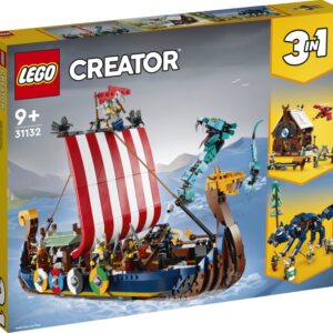 LEGO 31132 Creator Statek wikingów i wąż z Midgardu